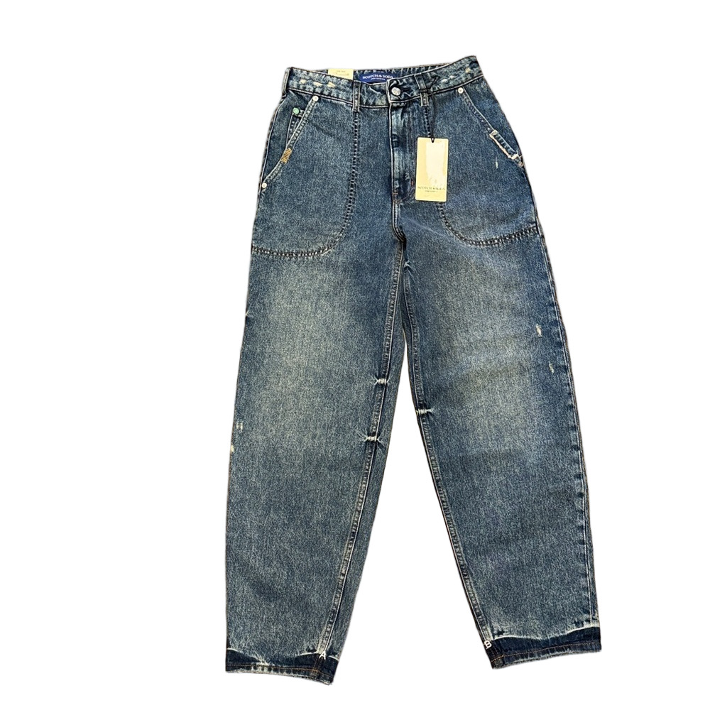 NWT Scotch & Soda “Barrel Jeans” The Tide Balloon Leg Fit | Size 26 / 30 - Picture 3 of 6